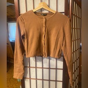 Zara Cropped Sweater